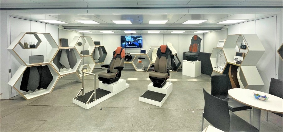 Comfort, sustainability and technology, Isri shines in IAA with future seats